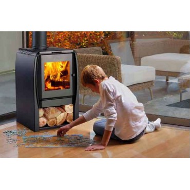 Ενεργειακή σόμπα ξύλου Amesti Nordic 350 για χώρους 30-116 τ.μ.