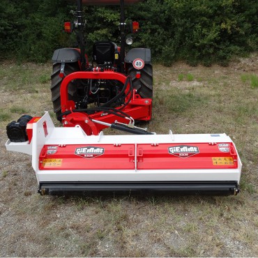 Καταστροφέας επικλινής βαρέως τύπου GIEMME BCR με πλάτος κοπής 140-220cm για τρακτέρ 50-90hp