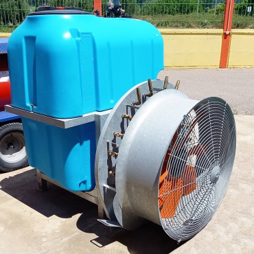 Αναρτώμενο βυτίο 600 lt με τουρμπίνα Φ900