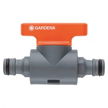 Σύνδεσμος 2 ταχυσυνδέσμων με βάνα GARDENA 2976-26