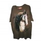 Ανδρικό Βαμβακερό T-shirt Large Horse 2