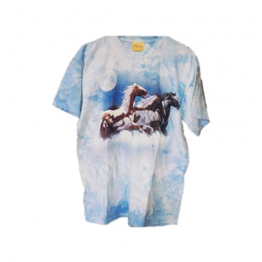 Ανδρικό Βαμβακερό T-shirt Large Horse 6