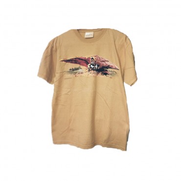 Ανδρικό Βαμβακερό T-shirt Medium Horse 1