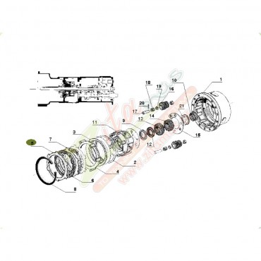 Πλάκα Claas 7700022057