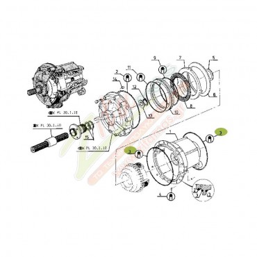 Δακτυλίδι Claas 6005018663