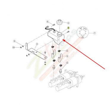 Δοχείο Υγρού Φρένων Claas 0011081260
