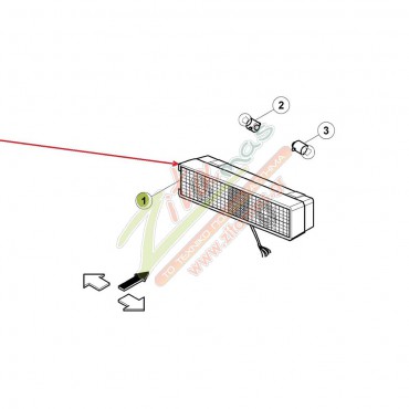 Φανάρι Claas 7700032208