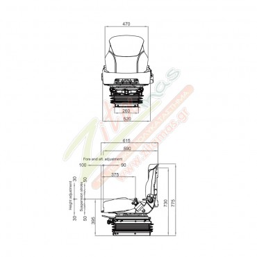 Κάθισμα PILOT P155 - EA160DLF