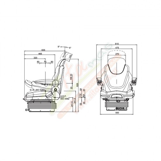 Κάθισμα COBO SC250 - M98