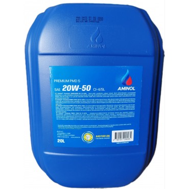 Λιπαντικό Aminol™ Premium PMD5 20W-50 CI-4/SL